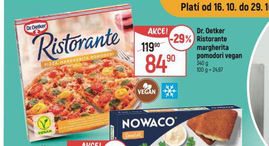 DR. OETKER RISTORANTE MARGHERITA POMORI VEGAN