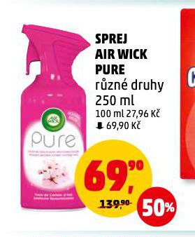 SPREJ AIR WICK PURE