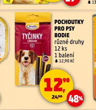 BODIE POCHOUTKY PRO PSY