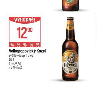 PIVO VELKOPOPOVICK KOZEL 10