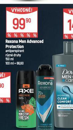 REXONA MEN ADVANCED PROTECTION ANTIPERSPIRANT