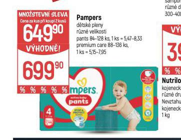 PAMPERS DTSK PLENKY