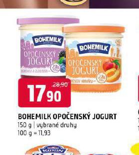 BOHEMILK OPOENSK JOGURT