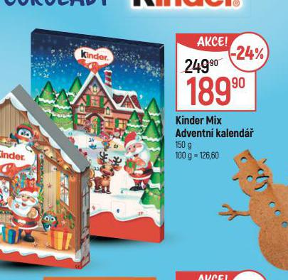 KINDER MIX ADVENTN KALEND