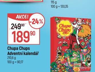 CHUPA CHUPS ADVENTN KALEND