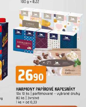 HARMONY PAPROV KAPESNKY