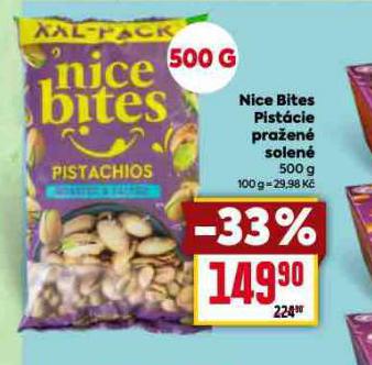 NICE BITES PISTCIE PRAEN SOLEN