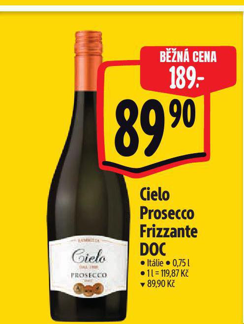 CIELO PROSECCO FRIZZANTE DOC