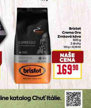 BRISTOT CREMA ORO ZRNKOV KVA