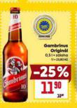 PIVO GAMBRINUS ORIGINL 10