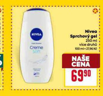 NIVEA SPRCHOV GEL