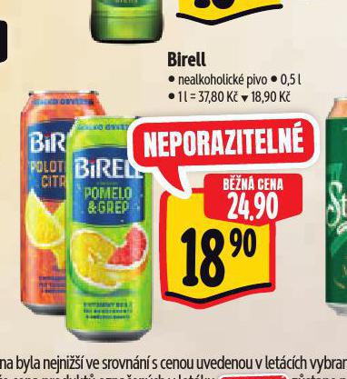 BIRELL NEALKOHOLICK PIVO