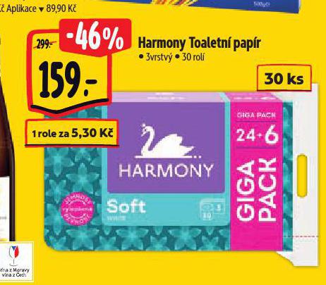 HARMONY TOALETN PAPR