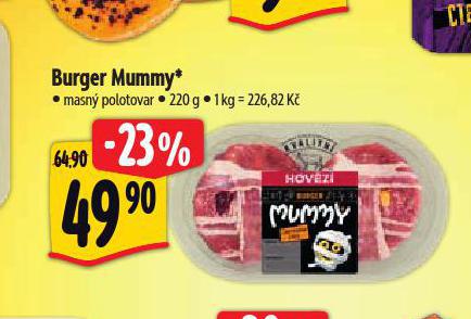 BURGER MUMMY