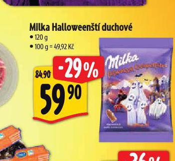 MILKA HALLOWEENT DUCHOV