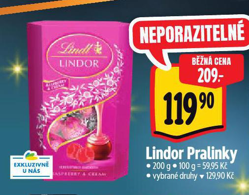 LINDOR PRALINKY