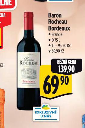 BARON ROCHEAU BORDEAUX