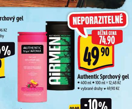 AUTHENTIC SPRCHOV GEL