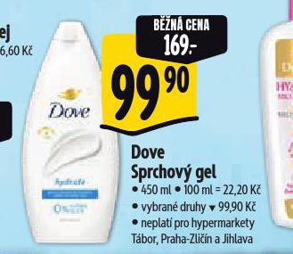 DOVE SPRCHOV GEL