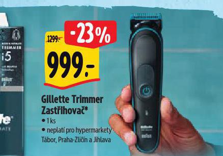 GILLETTE ZASTIHOVA