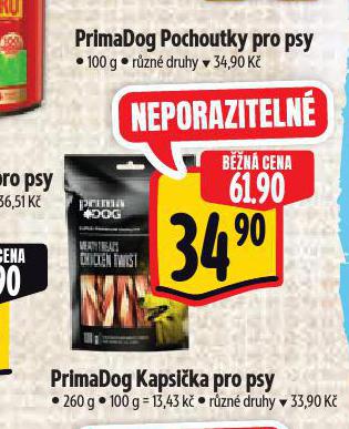 PRIMADOG POCHOUTKY PRO PSY