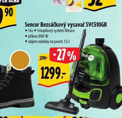 SENCOR BEZSKOV VYSAVA