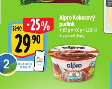 ALPRO KOKOSOV PUDINK