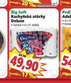 BIG SOFT KUCHYSK UTRKY DELUXE