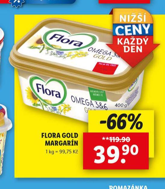 FLORA GOLD MARGARN