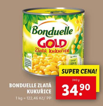 BONDUELLE ZLAT KUKUICE