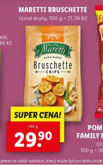 MARETTI BRUSCHETTE