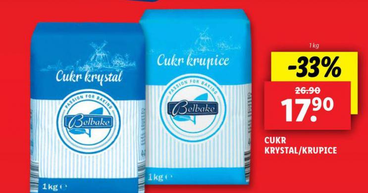 CUKR KRYSTAL / KRUPICE