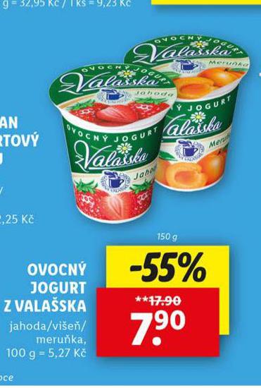 OVOCN JOGURT Z VALASKA