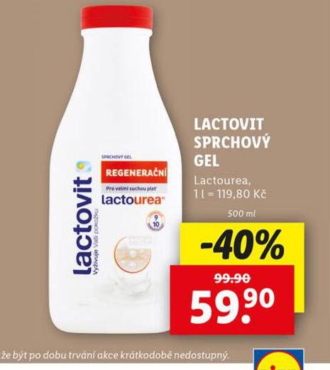 LACTOVIT SPRCHOV GEL