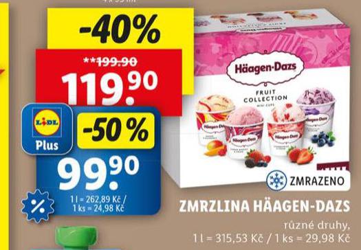 HAGEN DAZS ZMRZLINA