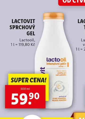 LACTOVIT SPRCHOV GEL