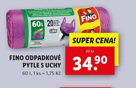 FINO ODPADKOV PYTLE S UCHY