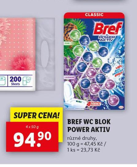 BREF WC BLOK POWER AKTIV