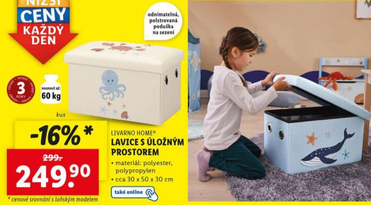 LAVICE S LONM PROSTOREM