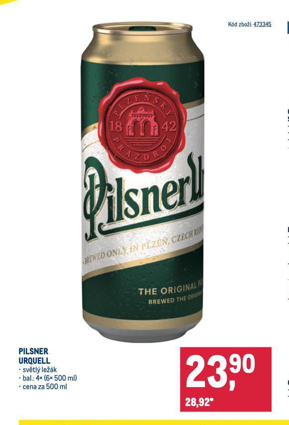 PIVO PILSNER URQUELL