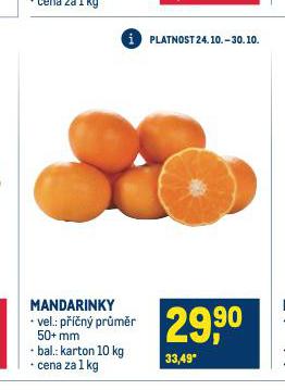 MANDARINKY