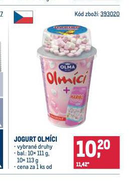 JOGURT OLMCI