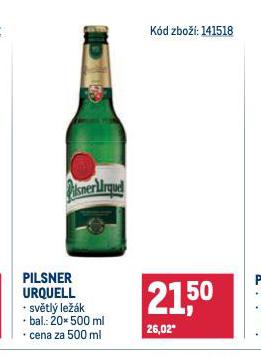 PIVO PILSNER URQUELL