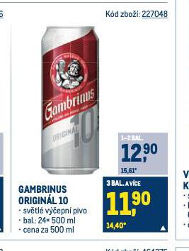 PIVO GAMBRINUS