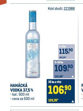 HANCK VODKA