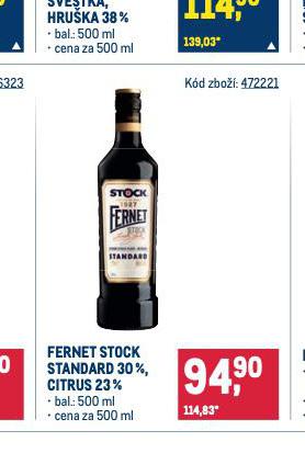 FERNET STOCK