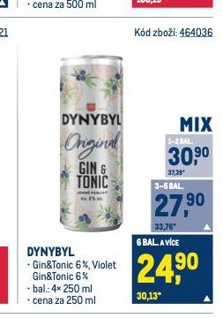 DYNYBYL VIOLET GIN & TONIC