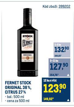 FERNET STOCK ORIGINAL