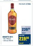 GRANT'S TRIPLE WOOD WHISKY