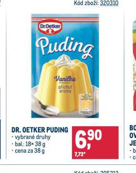 DR. OETKER PUDING